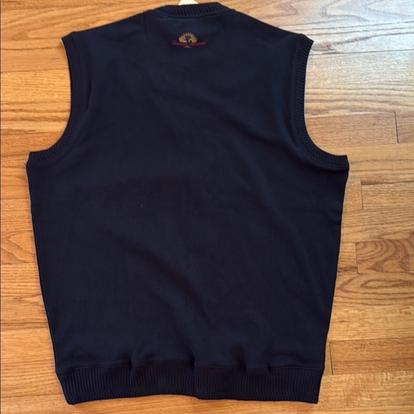 NEW NWT Tommy Bahama Black Men's M St Barts V-Neck Sweater Vest - Picture 4 of 5